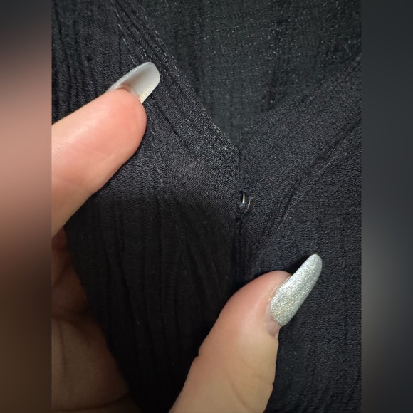 Favlux Black Draped Witchy Sleeves Top - Picture 5 of 7